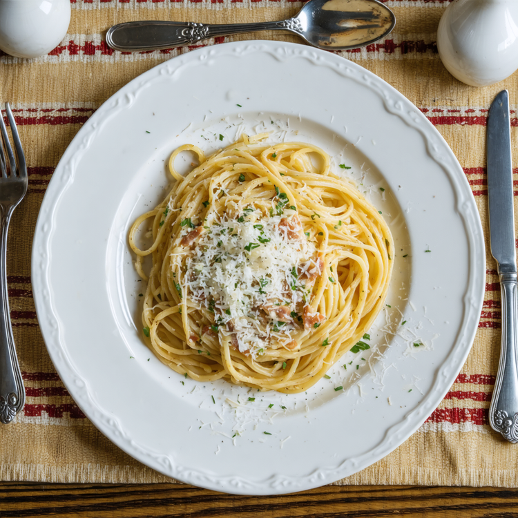 Spaghetti Carbonara - Only Guanciale!
