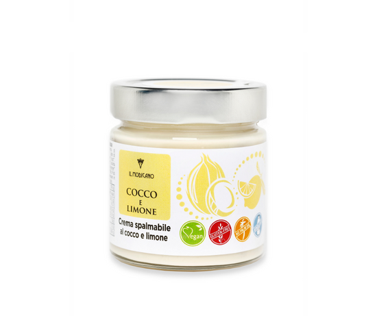 Sweet coconut and lemon spread - Cocco e Limone
