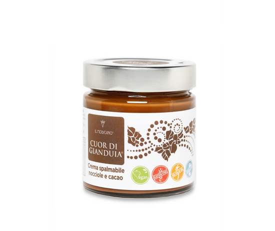 Hazelnut and cocoa spread – Cuor di Gianduia