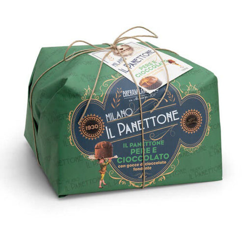 Panettone Pere e Cioccolato Breramilano 1930 - traditional pear and chocolate yeast cake