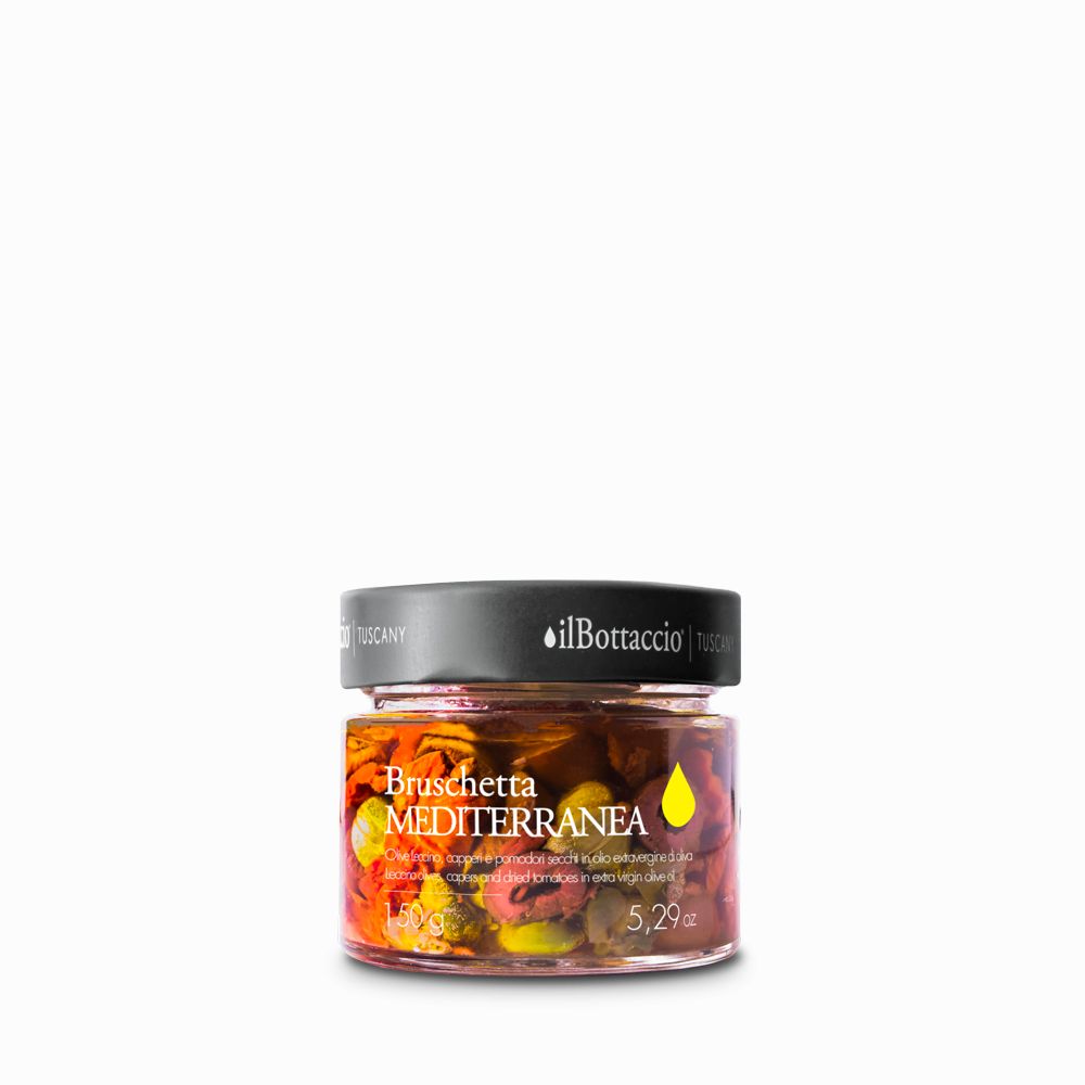 MEDITERRANEAN bruschetta in extra virgin olive oil | 150 g