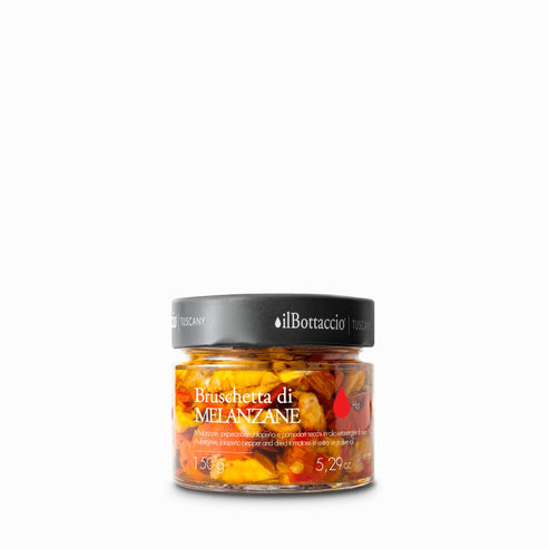 EGGPLANT bruschetta in extra virgin olive oil | 150 g