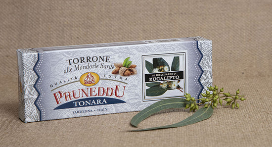 Almond and Eucalyptus honey Sardinian Torrone - 150g