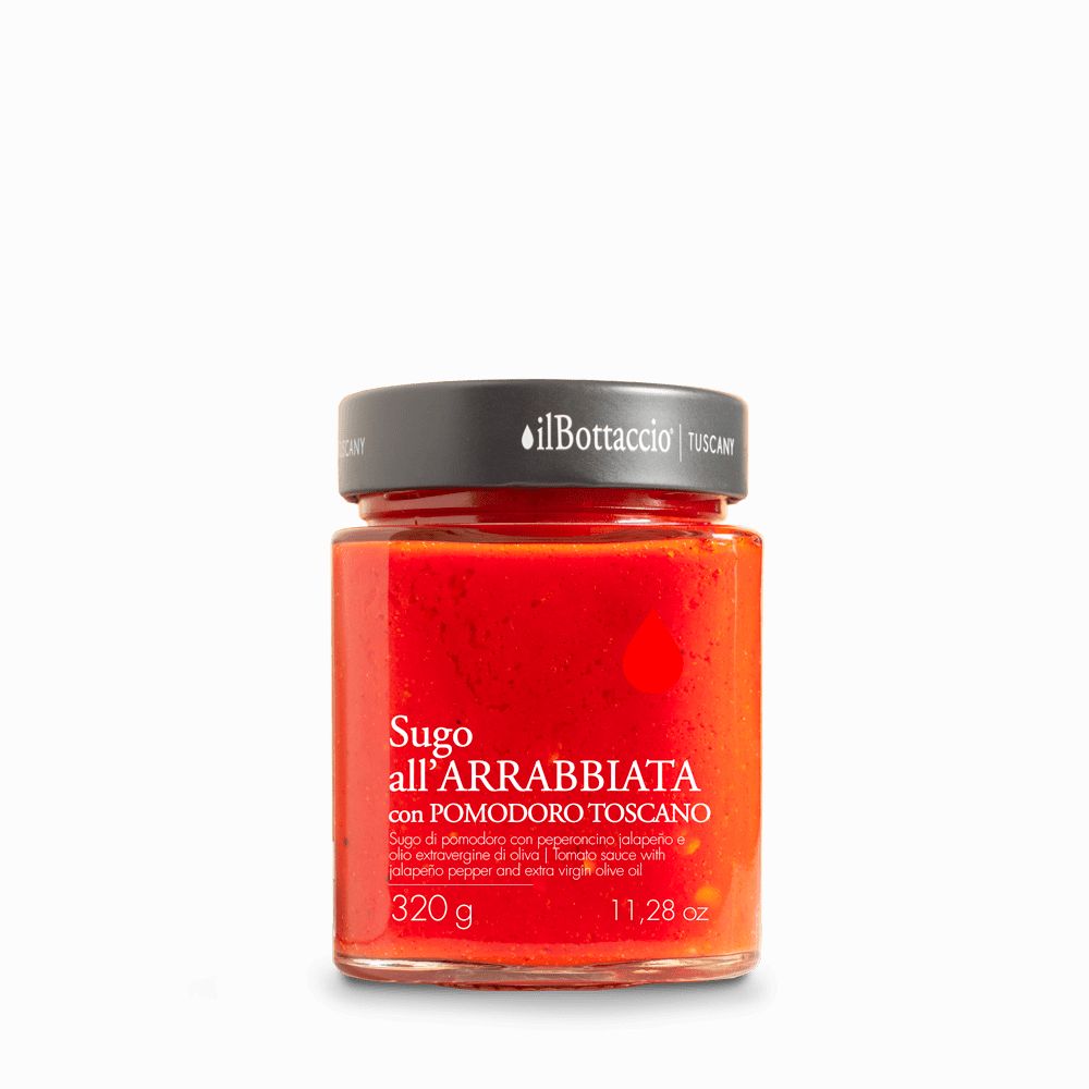 Arrabbiata sauce with extra virgin olive oil | 320 gr. - 11.28 oz