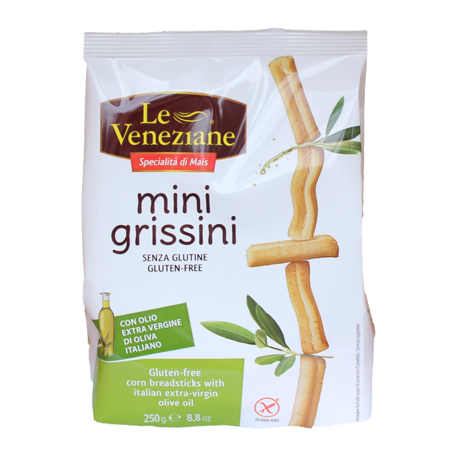Sticks ITALY ZONA Free Bread – Grissini Gluten