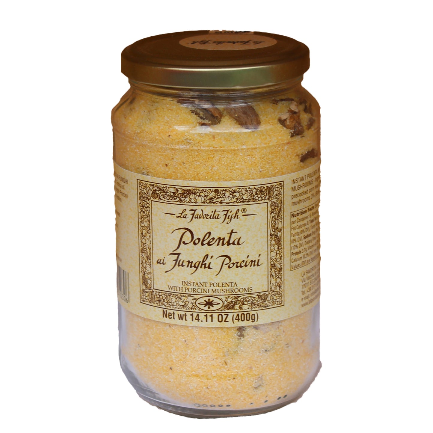 La Favorita Polenta ai Funghi Porcini